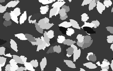 Light Gray vector pattern with random forms.