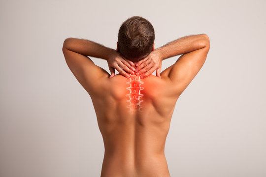 Upper back pain, neck spine