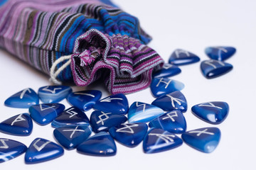 blue runes with sac