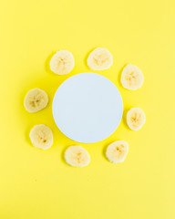 Banana skincare product package