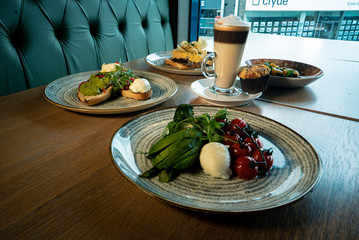 Avocado and poached egg