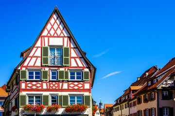 historic old town of Wangen in Germany