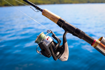 fishing rod and reel