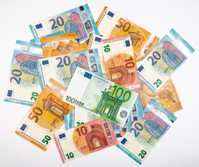 Obraz na płótnie Canvas Billets de banque en euros