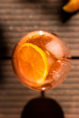 Summer cocktail Aperol Spritz 
