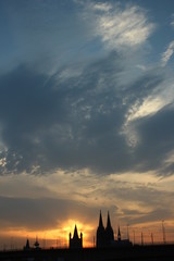 Sommerabend in K&ouml;ln