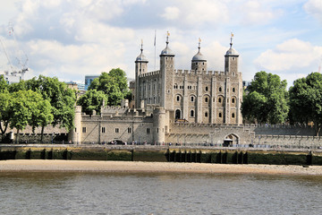 A view of the Tower of London