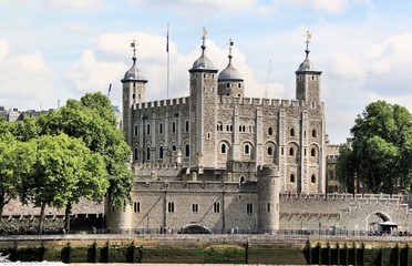 Fototapeta premium A view of the Tower of London