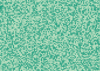Abstract Color Halftone Dots generative art background illustration