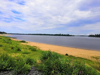 lake and sky