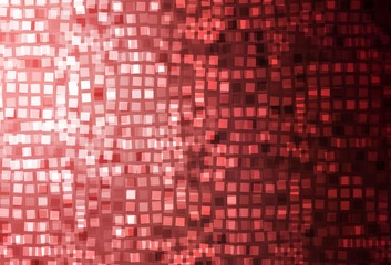 Light Pink, Red vector pattern in square style.