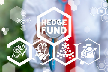 Hedge Fund Investment Business Finance Stock Trade Market Strategy Concept. Financial Funding.