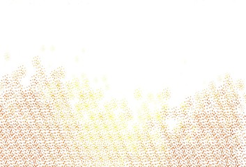 Light Orange vector background with spots.
