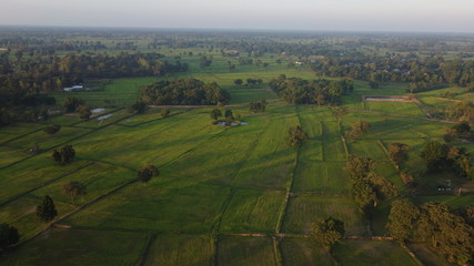 Fototapeta na wymiar landscape green in thailand