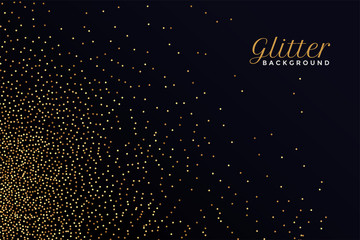 golden glitter burst background design