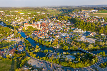 Sigmaringen aus der Luft