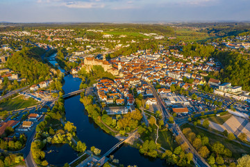 Sigmaringen aus der Luft