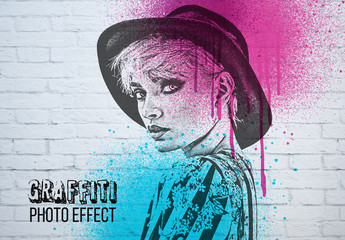 Graffiti Style Photo Effect