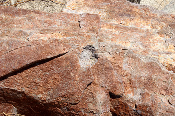 close-up of stone wall background