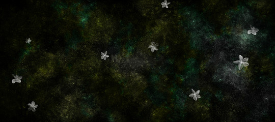 abstract moss rock rocks concrete stone wall background bg texture paint painting wallpaper art canvas with flowers flower