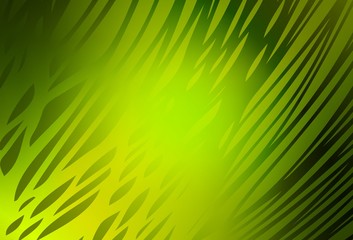 Obraz premium Light Green, Yellow vector blurred bright pattern.