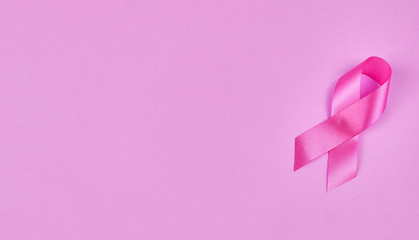 Breast cancer awareness ribbon