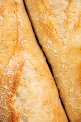 loaf of bread on wooden table