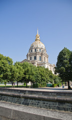 Saint louis de invalides in Paris.