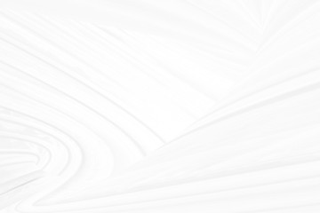 Clean woven fashion textile beautiful soft fabric abstract smooth curve shape decorative white background