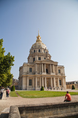 Saint louis de invalides in Paris.