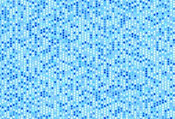 Light BLUE vector template with circles.