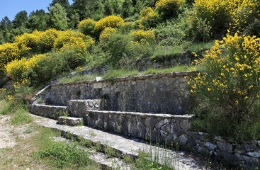 Pesche - Fontana a Monte San Bernardo