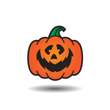 Pumpkin Jack O Lantern Smile Icon