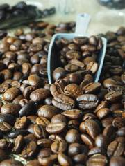 coffee coffee bean close up bean and marcro bean and ground 