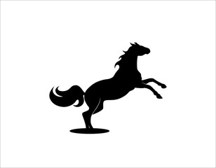 Horse Icon  Vector  Silhouette