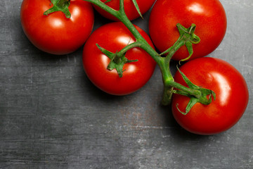 tomatoes on the vine