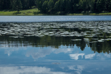 Svetloyar lake - natural monument and cultural heritage of Russia, Voskresensky District of the Nizhny Novgorod District