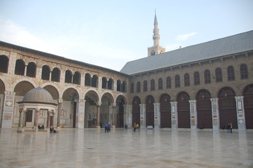 The great mosque of Damascus Umayyad