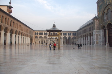 The great mosque of Damascus Umayyad