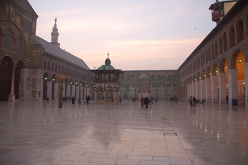 The great mosque of Damascus Umayyad