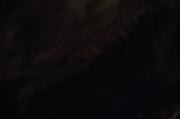 Starry Night Sky from the Backyard