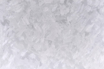 Obraz premium Grey grunge background. Abstract design with light concrete texture. Rough cement or stucco, copy space for your text.