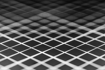 black and white square pattern