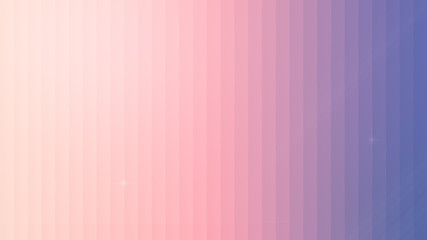 Abstact peach to pink to purple color gradient background with copy space. Modern and trendy abstract background with vertical lines. 4k resolution.