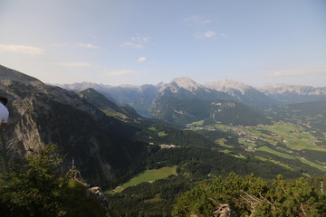 Fototapeta premium Salzburg mountains in Austria. 