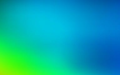 Light Blue, Green vector abstract blurred background. Modern abstract illustration with gradient. New design for your business.