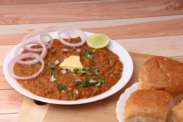 Pav bhaji - popular Indian street food