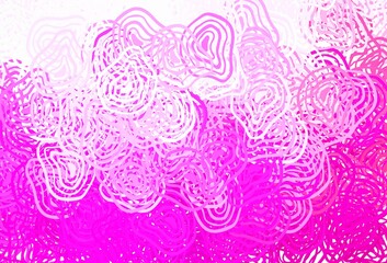 Light Blue, Red vector texture with abstract forms.