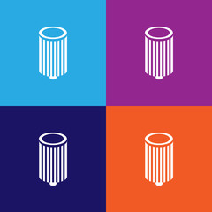 car oil filter outline icon. Elements of car repair illustration icon. Signs and symbols can be used for web, logo, mobile app, UI, UX