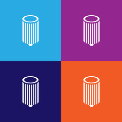 car oil filter outline icon. Elements of car repair illustration icon. Signs and symbols can be used for web, logo, mobile app, UI, UX